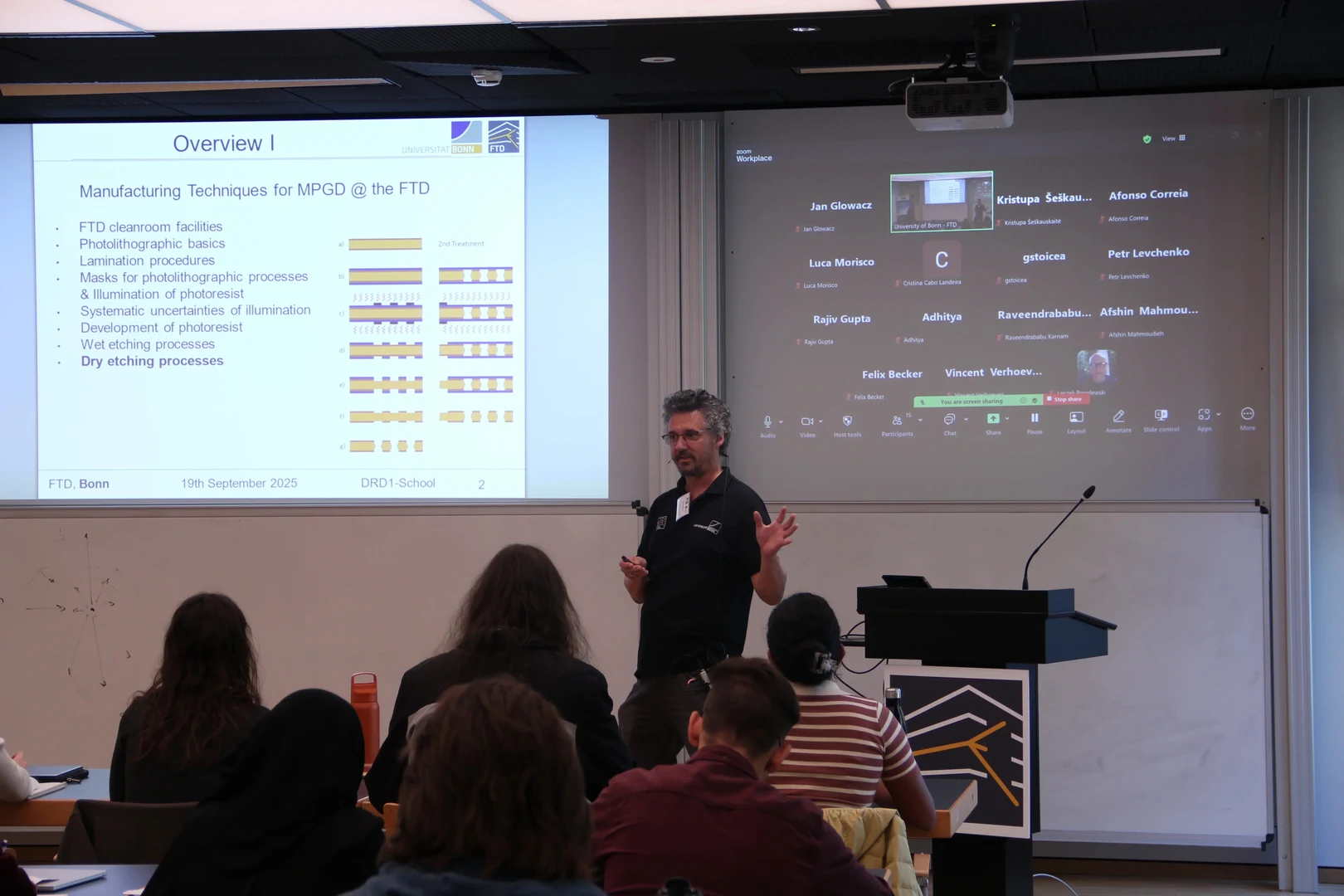 DRD1 Gaseous Detectors School 2025