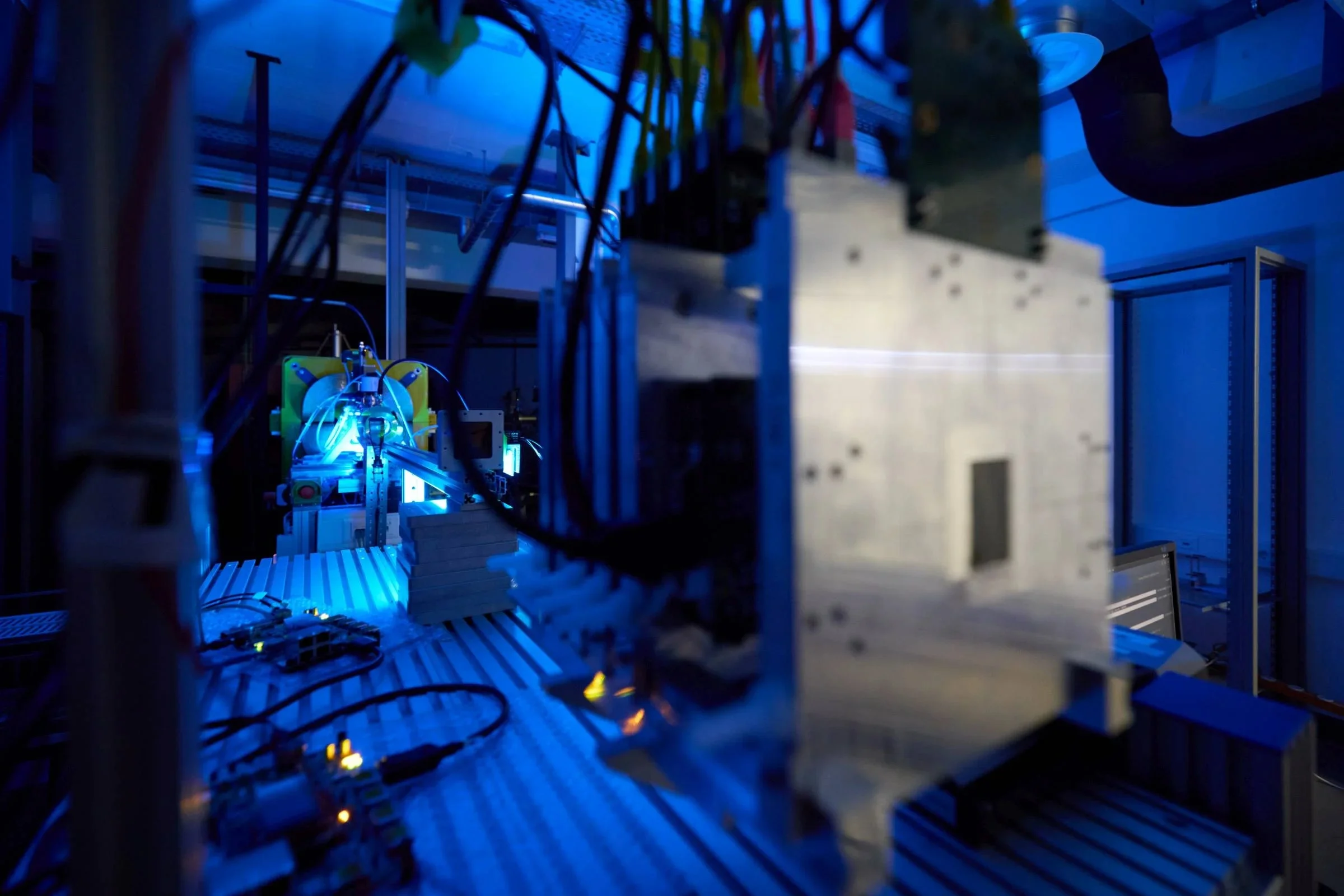 Die Beamline im ELSA