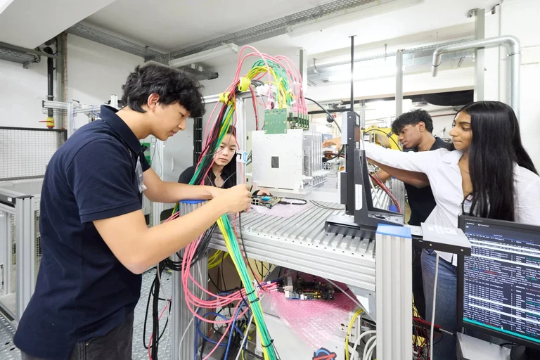 Team Xtreme an der Beamline