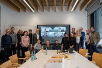 Geodesy meets optics